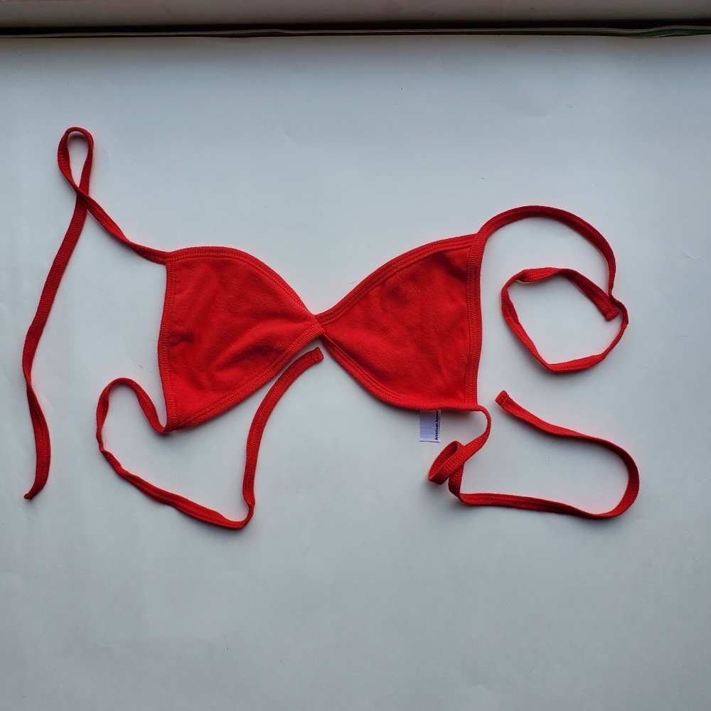 American Apparel | Cotton Bikini Bra Size 1